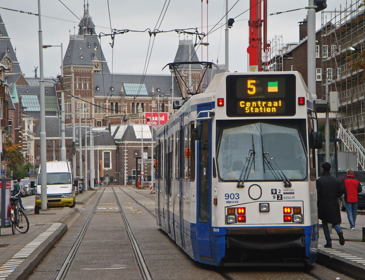 Tram naar rijksmuseum