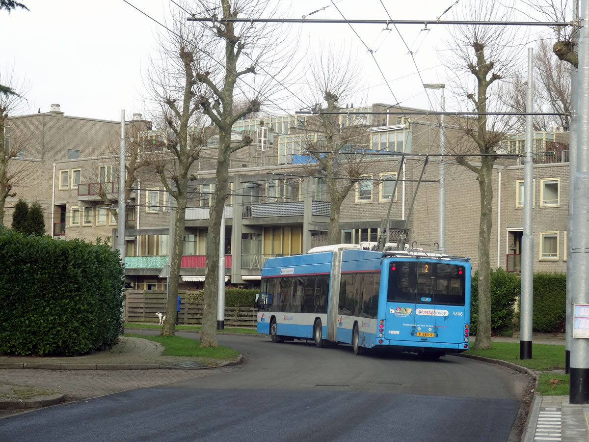 Veroverd op de NIMBY's: trolleybus door De Laar
